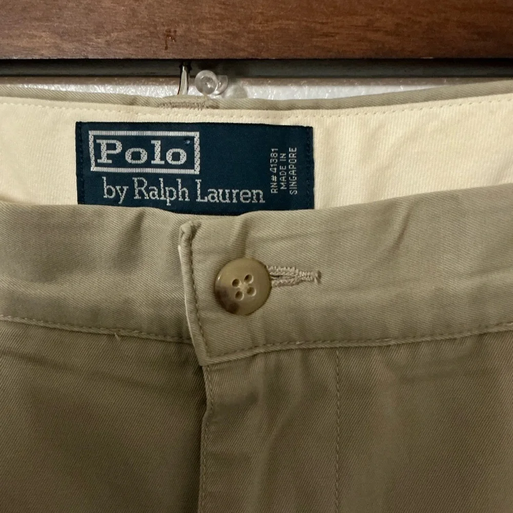 Polo by Ralph Lauren Tan Chinos for Casual Elegance